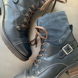 Taos Crave Moto Combat Boots Size 41